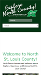 Mobile Screenshot of explorenorthstlouiscounty.com